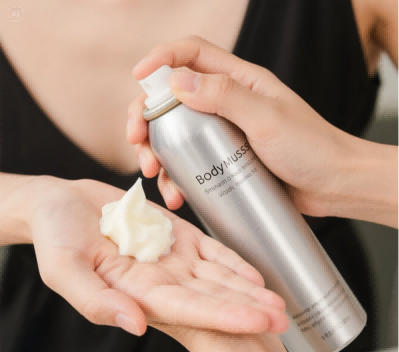 Body lotion mousse